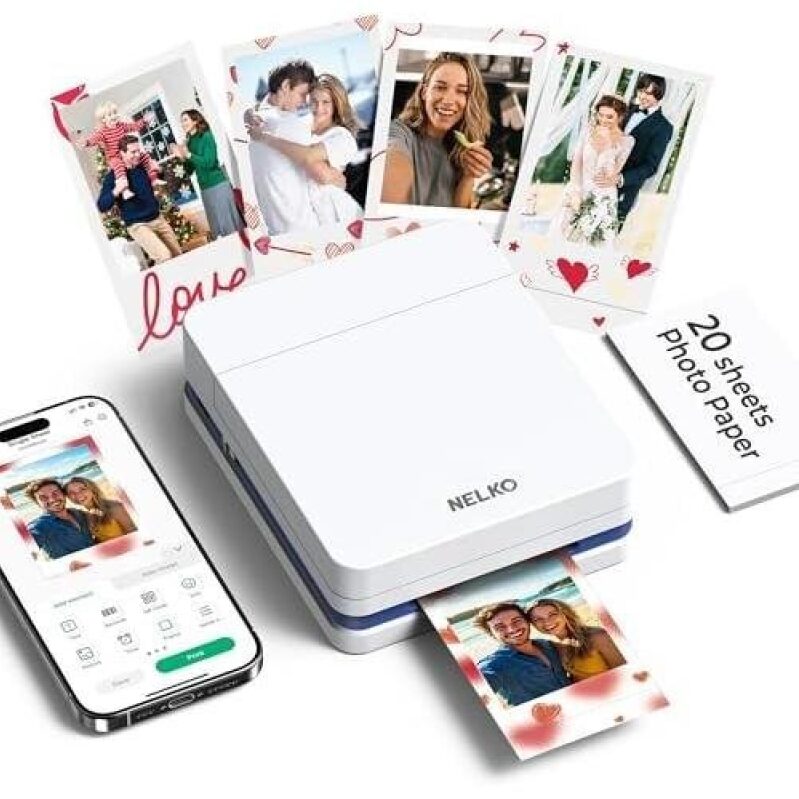 Portable Smart Photo Printer - Capture Memories Instantly with 50% OFF