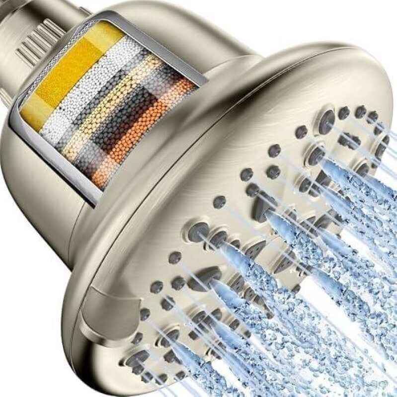 Overhead Shower Head with 7 Modes - 60% Discount
