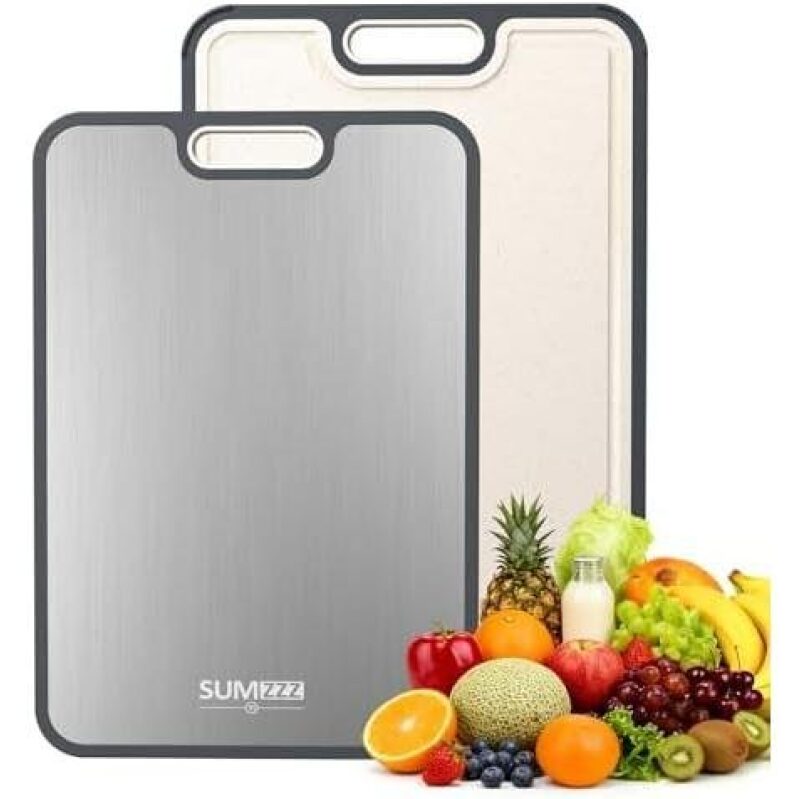 Titanium Double-Sided Easy Clean 16 Inch Cutting Board - 71% OFF