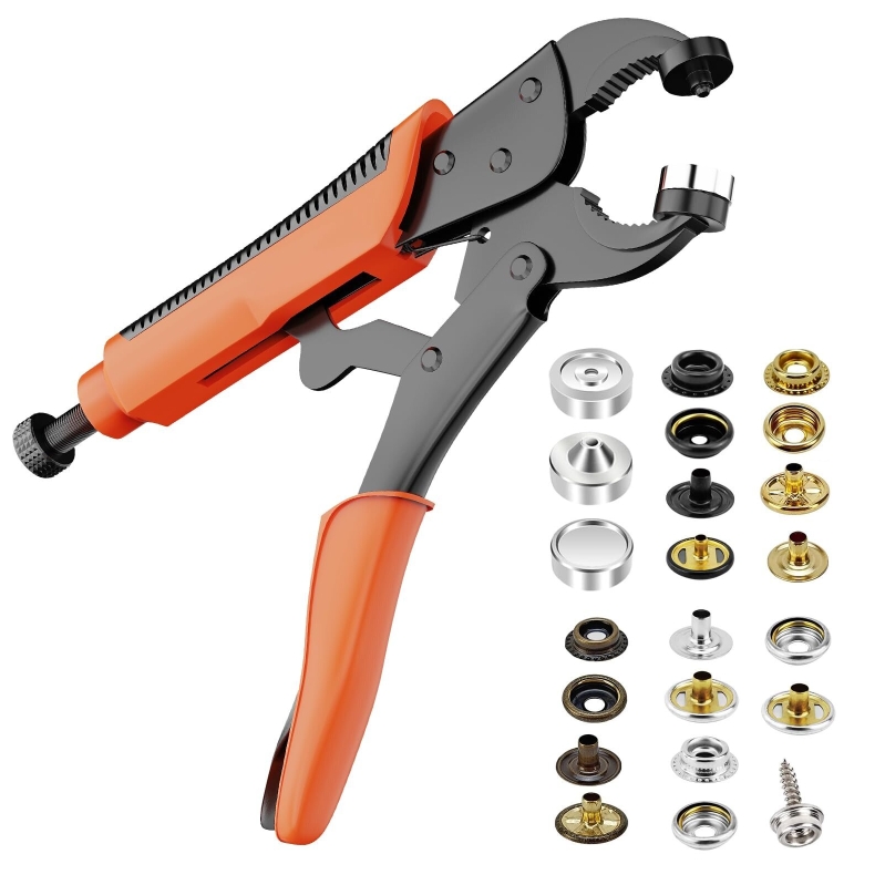 Heavy Duty Snap Fastener Tool Kit (380-Pieces)