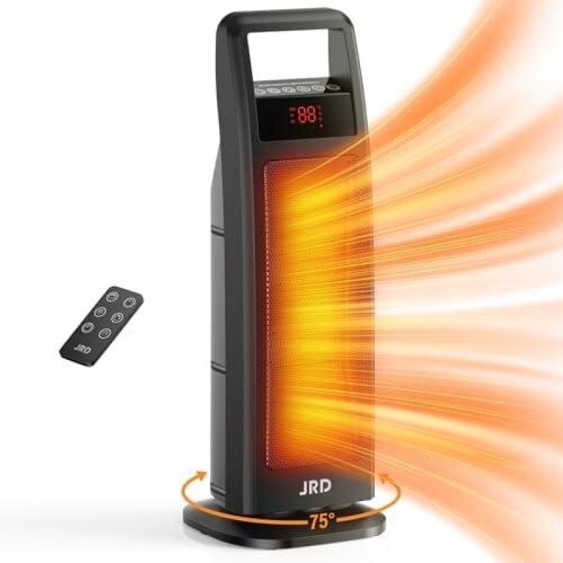 24 Inch Smart Remote Electric Heater - 1500W - 81% Discounted