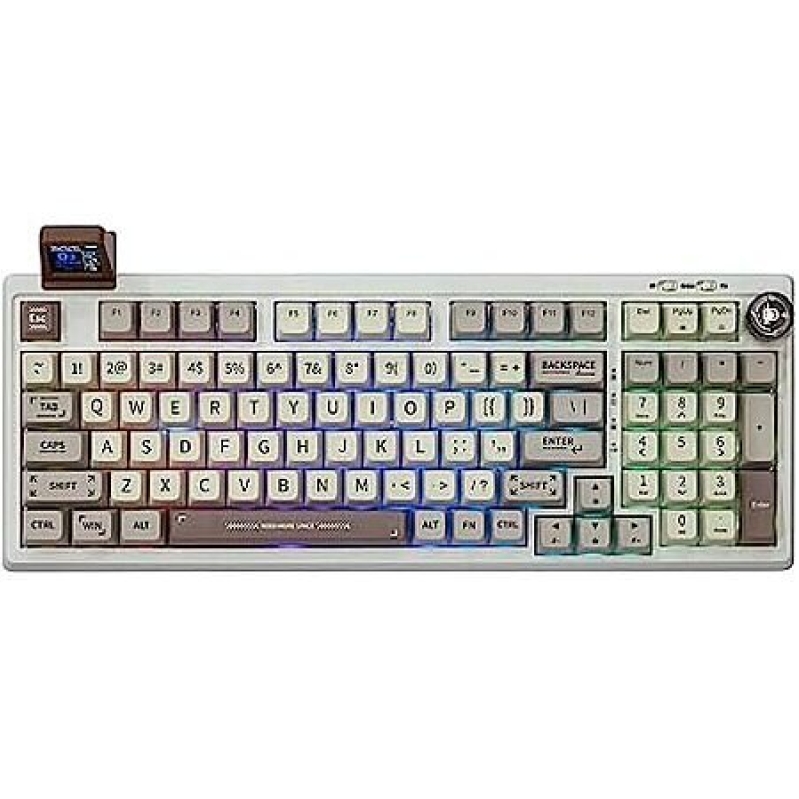 Epomaker RT100 Mechanical Gaming Keyboard (Flamingo Switch) at a 50% Discount
