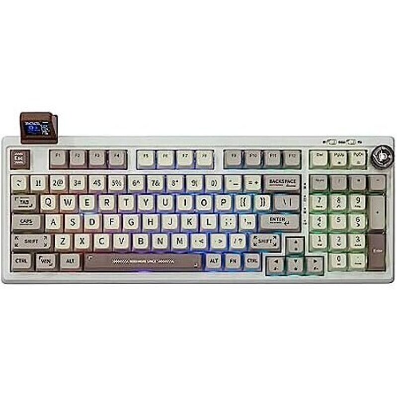Epomaker RT100 Mechanical Gaming Keyboard (Flamingo Switch) at a 50% Discount