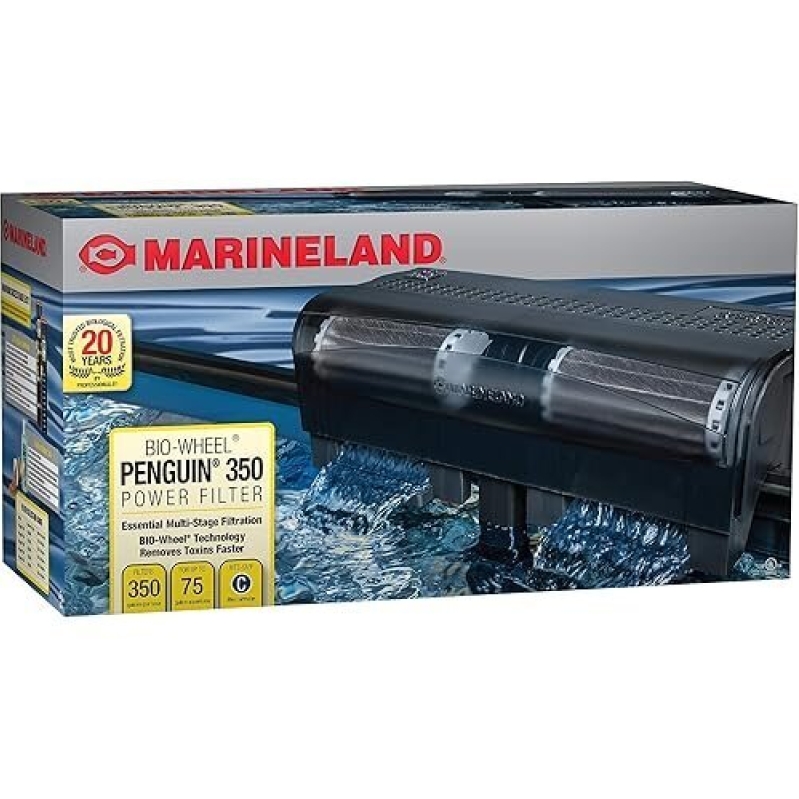 Marineland Penguin Bio-Wheel Power Filter: Efficient Aquarium Filtration