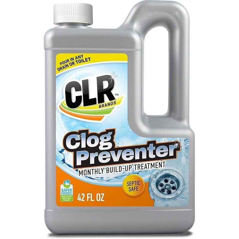 CLR Clog Preventer Monthly Build-Up Remover, 42oz