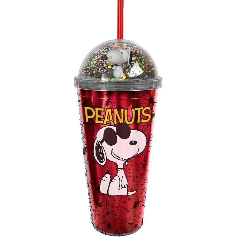 Spoontiques Snoopy Dome Top Tumbler 20oz - Perfect Gift for Peanuts Fans