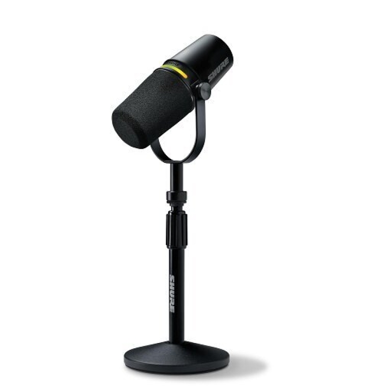 Shure MV7+ Dynamic Podcast Microphone with Stand - Only $287.00