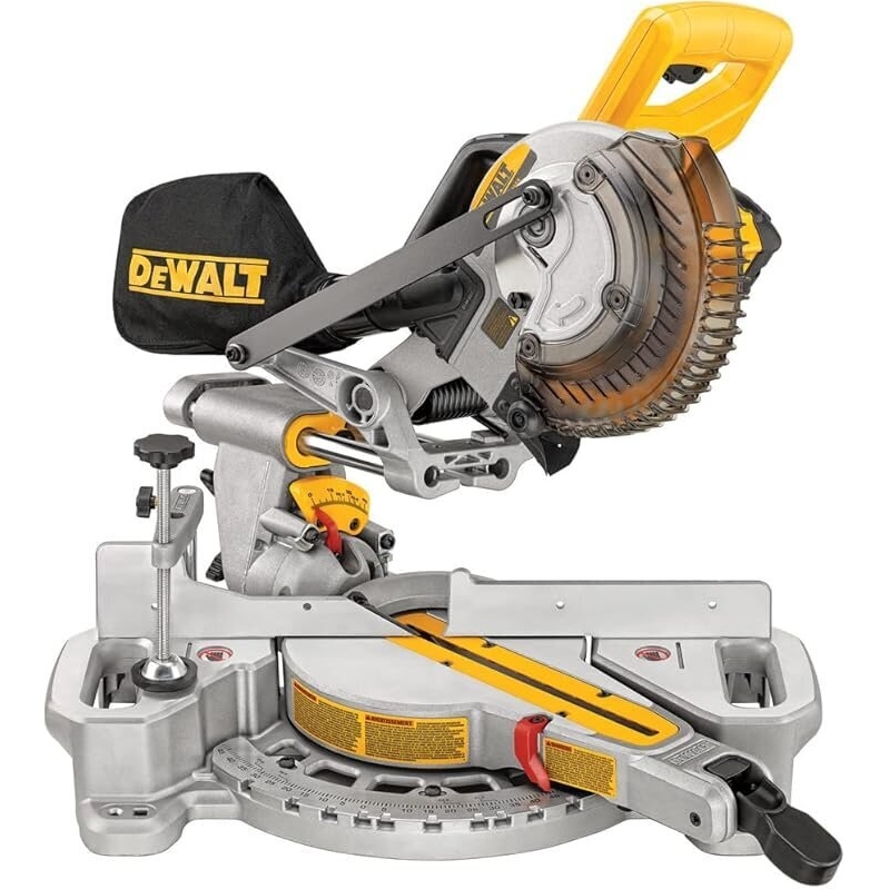 DEWALT 20V MAX* 7-1/4-Inch Miter Saw Cordless DCS361M1 - Precision Cutting Power