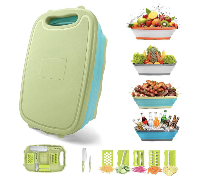 Multi-Functional Foldable Cutting Board - Prime Deal $13.49!