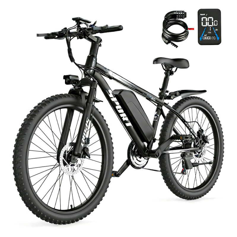 AZHAR 26-inch Electric Mountain Bike - Affordable Electric Bike