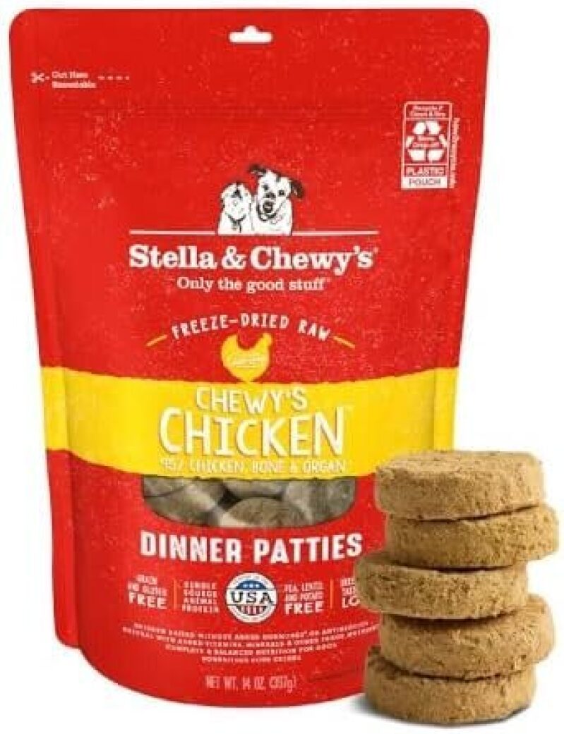 Stella & Chewy's Freeze-Dried Raw Dinner Patties (Chewy's Chicken) - Unbeatable Value