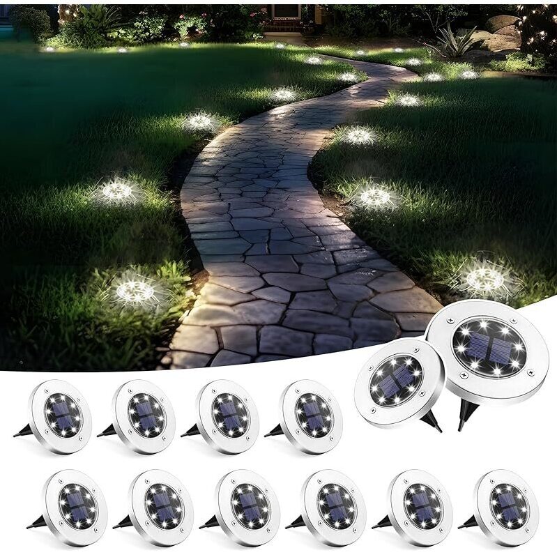 Enhance Your Outdoor Space with SOLPEX 12-Pack Solar Lights - Ultimate Outdoor Lighting Solution