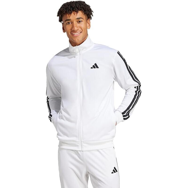 Adidas Men's Essentials Warm-Up 3-Stripes Track Jacket - Perfect for Daily Wear