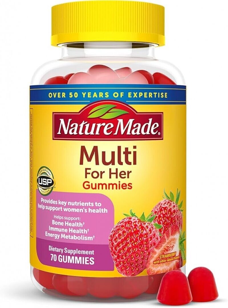 Nature Made Multivitamin For Women Gummies - Daily Nutritional Support