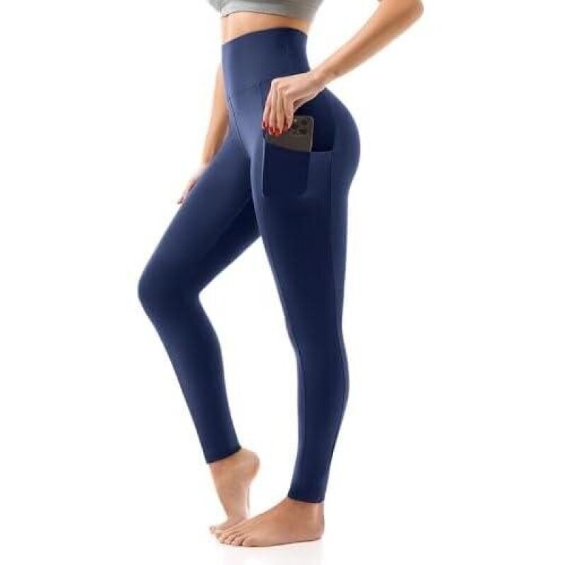 50% Off High Waist Yoga Pants with Pockets for Women - Stretchy and Comfortable