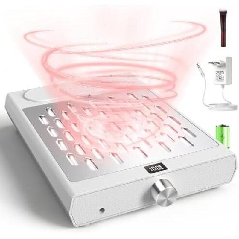 Nail Care Vacuum Cleaner with 4000 RPM and 10 Speed Settings - 50% Discount