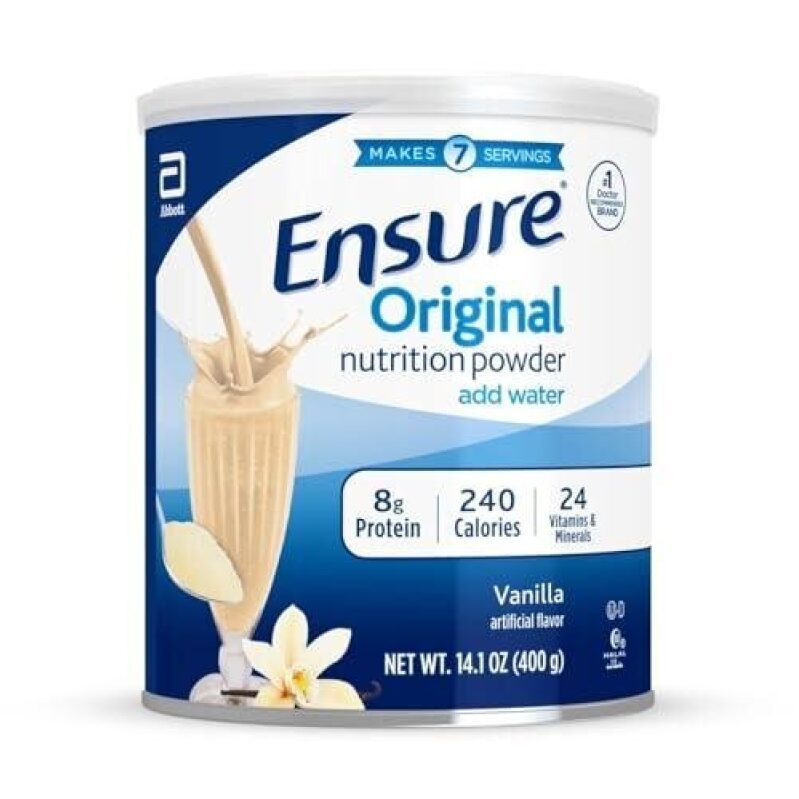 Ensure Original Nutrition Powder - Vanilla Flavor, 6 Cans - 26% Off