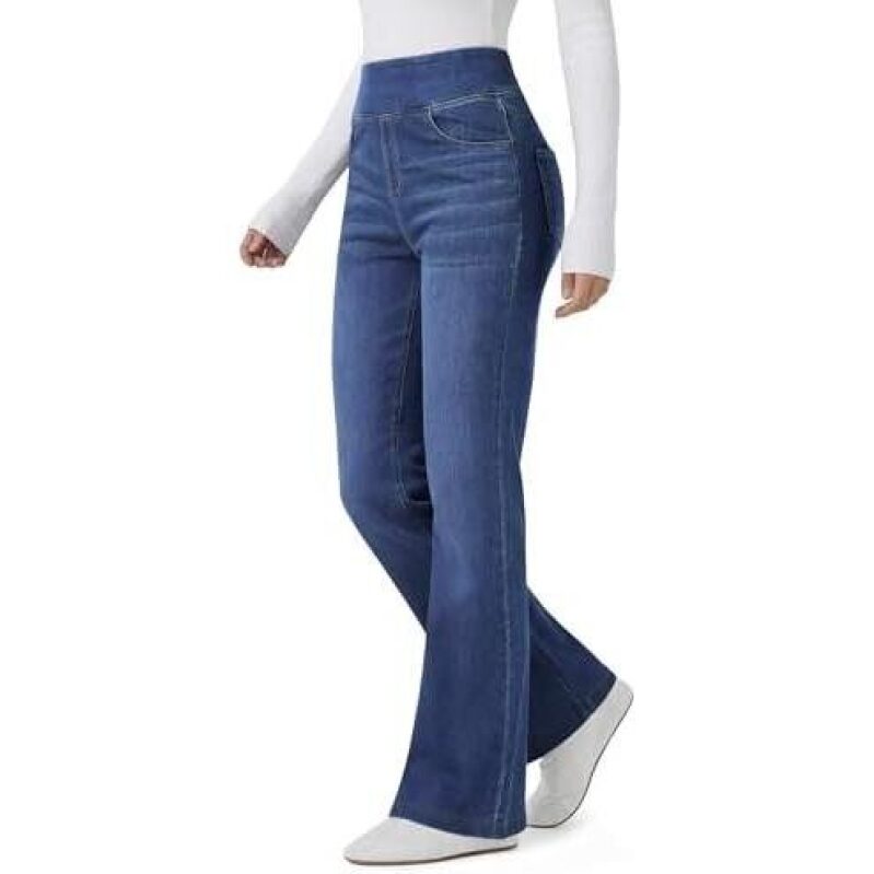 High-Waisted Loose Fit Women's Jeans - 50% Off