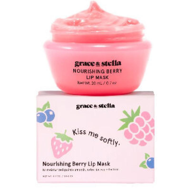 Grace & Stella Nourishing Berry Lip Mask - Revitalize Your Lips