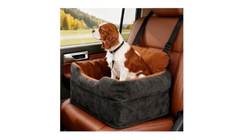 Avont Dog Car Booster Seat for Small/Medium Dogs