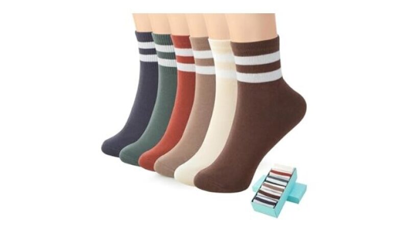 10 Pairs Casual Breathable Athletic Socks for Women