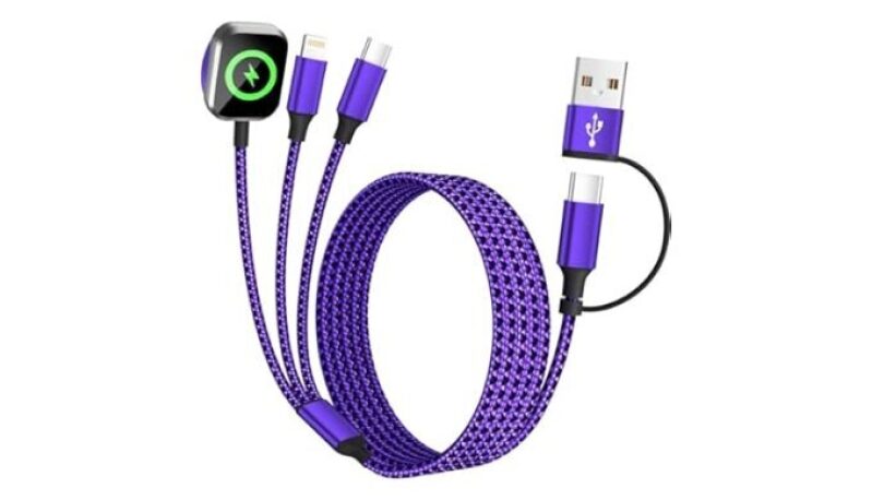 Multi Charging Cable 2-Pack 5FT - Versatile Charging Solution