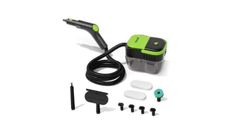 poeuu 1500W Portable Steam Cleaner - Efficient and Safe Home and Car Cleaning