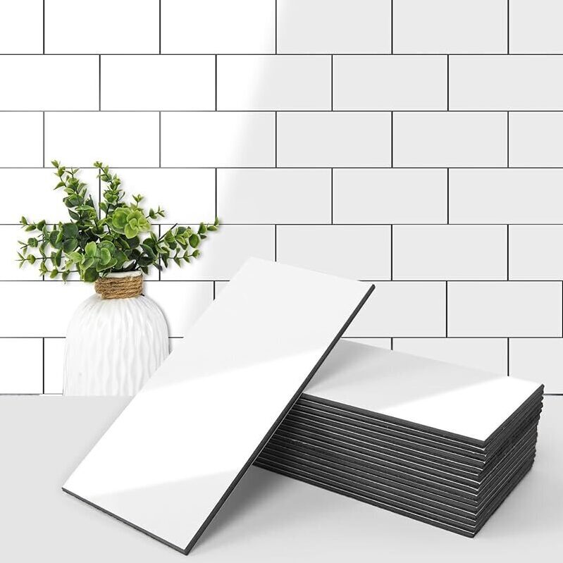102-Pack Peel and Stick Wall Tile - Easy DIY Home Decor