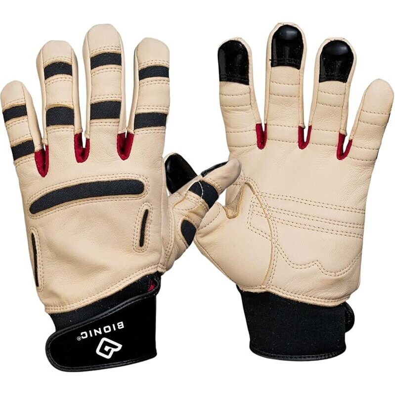 Bionic ReliefGrip Premium Leather Gardening Gloves for Enhanced Comfort and Grip