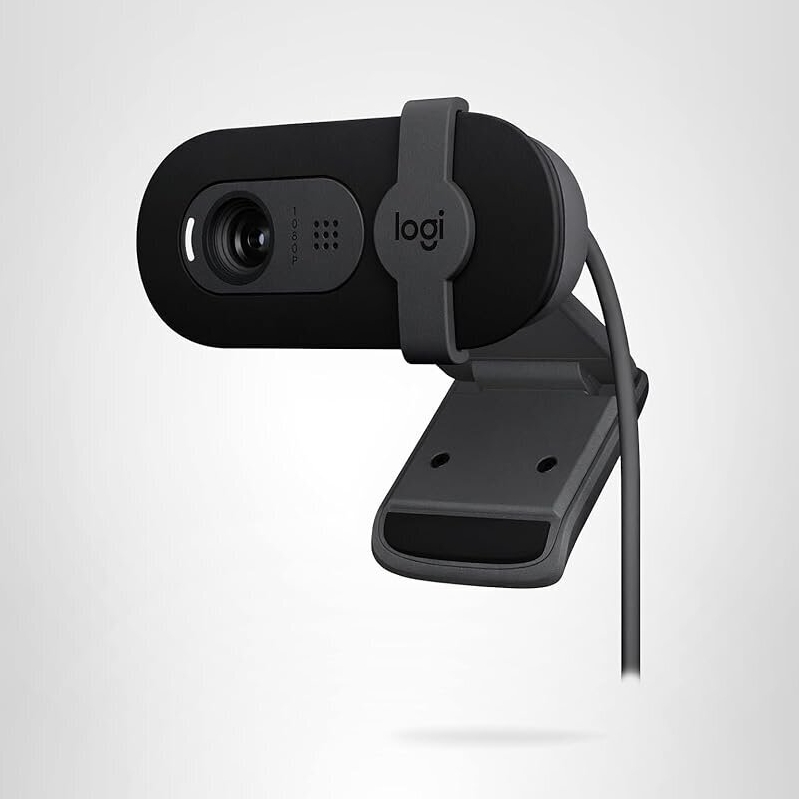 Logitech Brio 1080p Webcam for Meetings, Streaming - Perfect for Video Calls