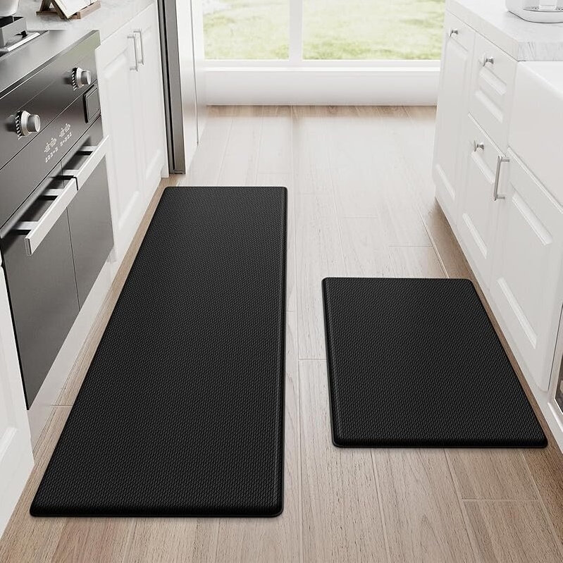 StepRite Kitchen Mats - 2PCS Anti-Fatigue Mats for Kitchen