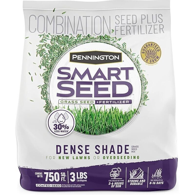Pennington Smart Seed Dense Shade Grass Mix - 3 lb