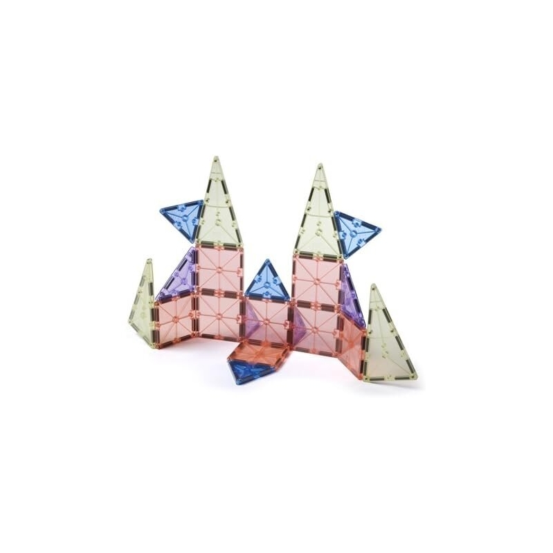MAGNA-TILES Color Shop 20-Piece Magnetic Construction Set - Creative Playtime Awaits