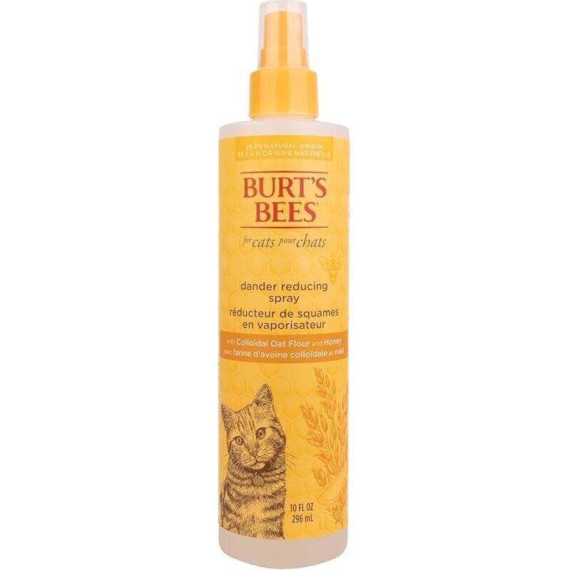 Burt's Bees Cat Dander Reducing Spray - Natural Pet Care Solution