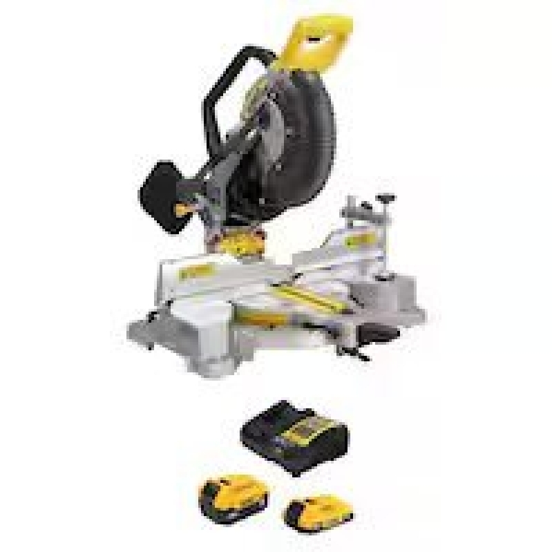 Powerful DeWalt 20V MAX XR 10 in. Dual Bevel Miter Saw Kit