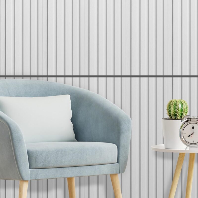16-Pack 3D Wall Accents - Eco-Friendly WPC Wainscoting Panels