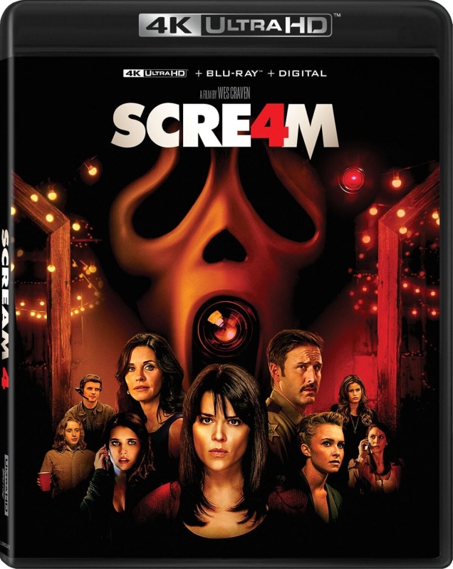 Scream 4 4K UHD + Blu-ray + Digital - Ultimate Horror Experience