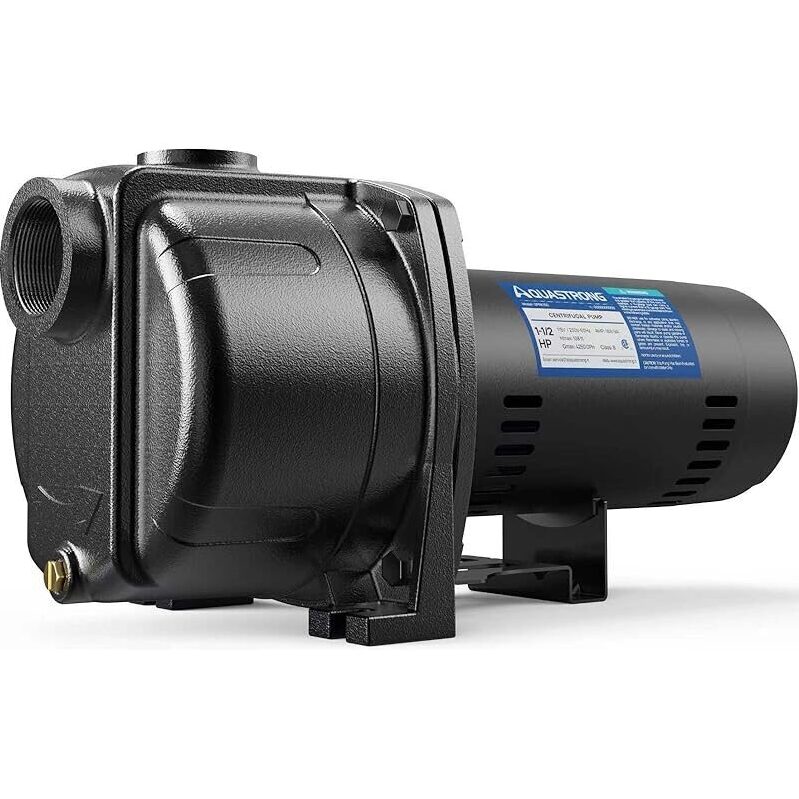 AquaStrong 1.5HP Shallow Well Jet Pump for Efficient Irrigation