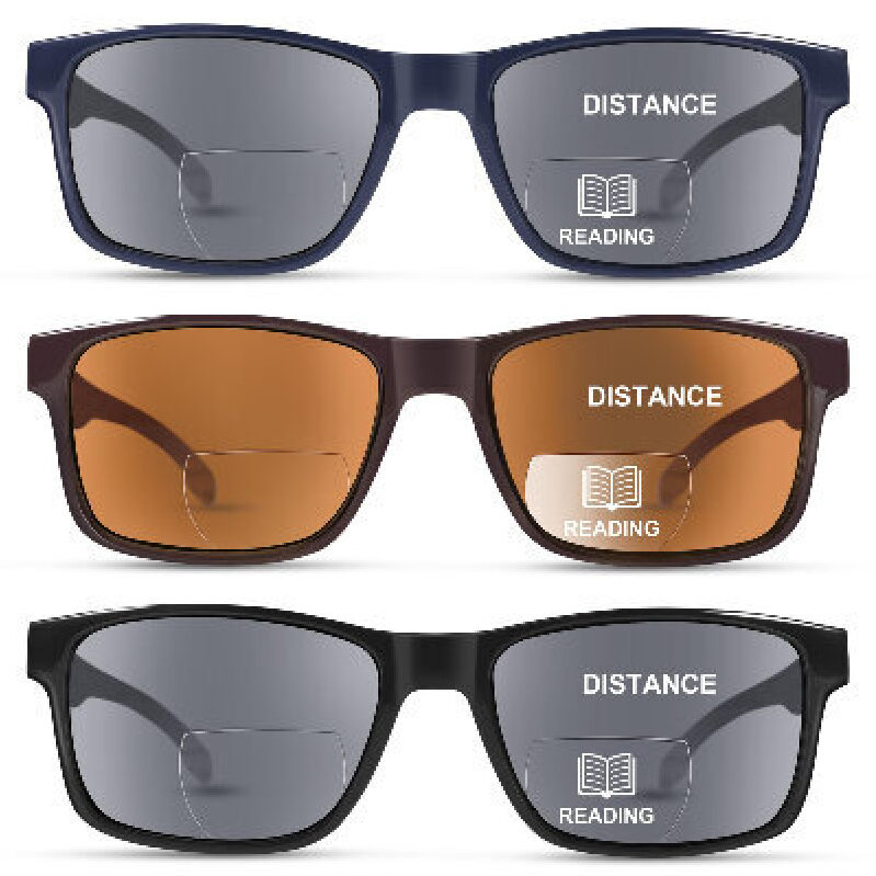 LADEESSE Bifocal Sunglasses - Triple Pack with Enhanced Vision