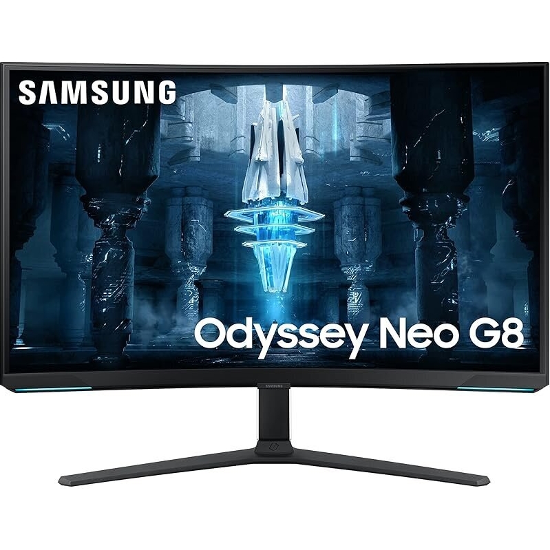 Samsung LS32BG852NNXGO 32-in Neo G8 4K UHD Curved Monitor for Unmatched Gaming