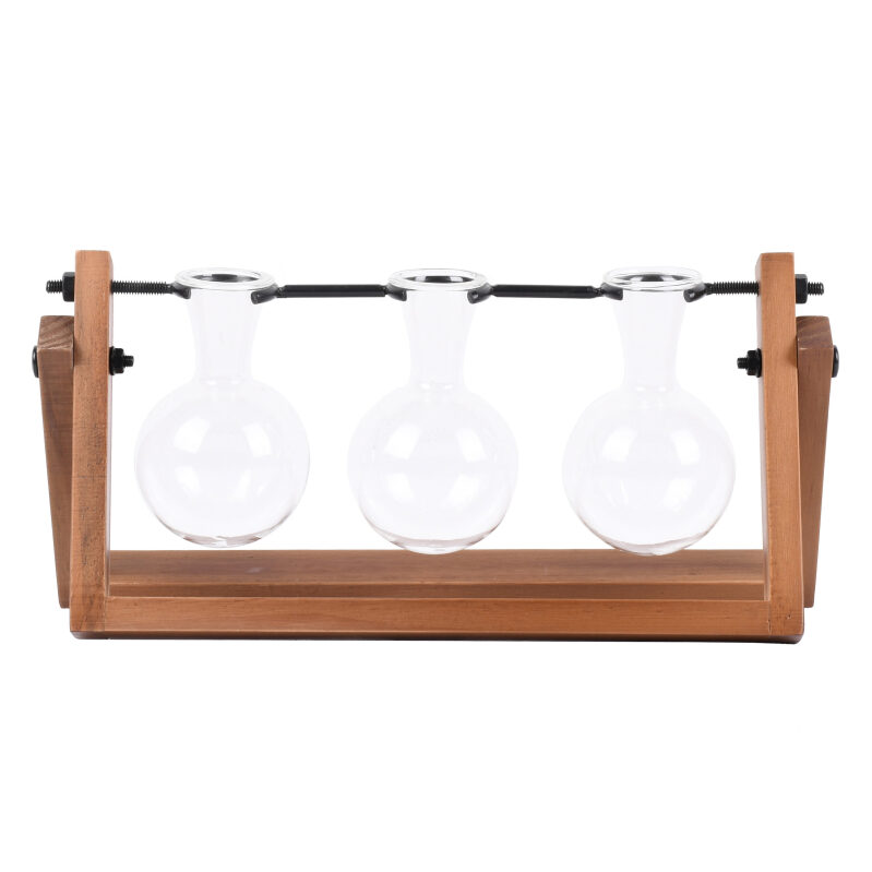 Better Homes & Gardens Glass and Wood Propagation Station Set