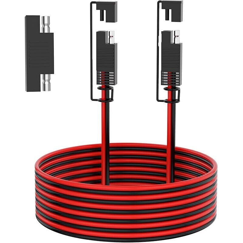 26FT SAE Extension Cable with Quick Disconnect and Dust Cover - Reliable and Durable