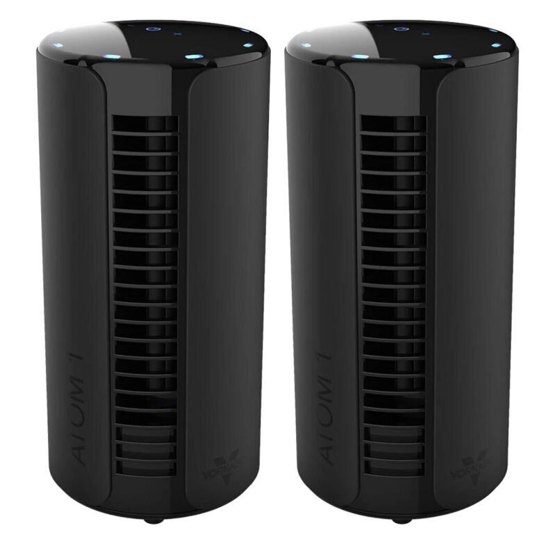 2-Pack Vornado Atom 1 Compact 360° Tower Circulators - $25 Shipped