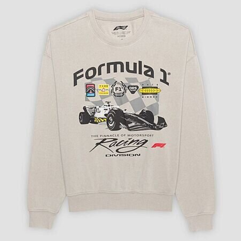Men's Formula 1 Racing Crewneck Pullover Sweatshirt - Racing Division