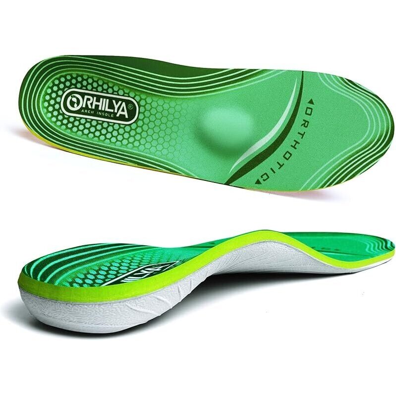 Orhilya 220lbs+ High Arch Support Insert for Plantar Fasciitis Relief