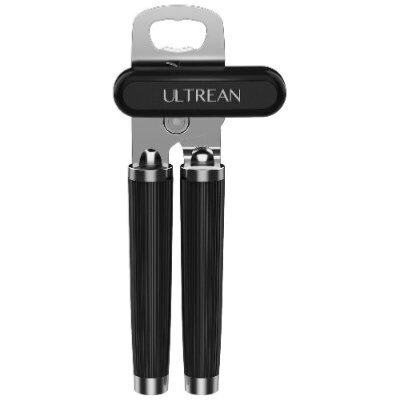 Premium Stainless Steel Can Opener by Ultrean - Durable & Efficient