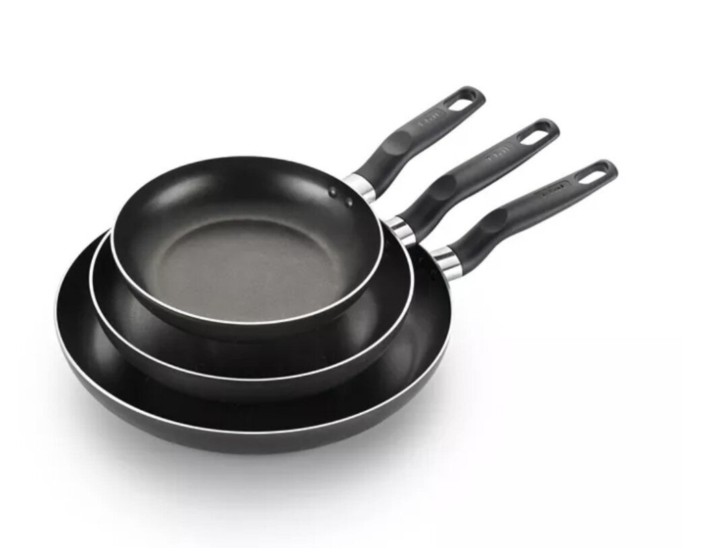 Affordable T-Fal Non-Stick Frying Pan Set - Perfect for Home Cooking