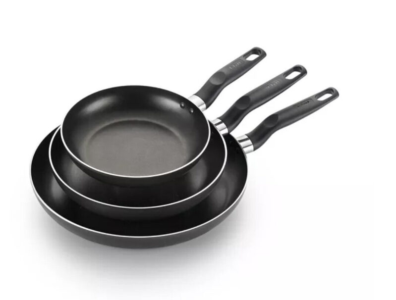 Affordable T-Fal Non-Stick Frying Pan Set - Perfect for Home Cooking