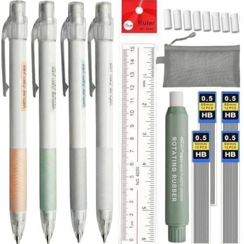 0.5mm Mechanical Pencils Set - 50% Discount