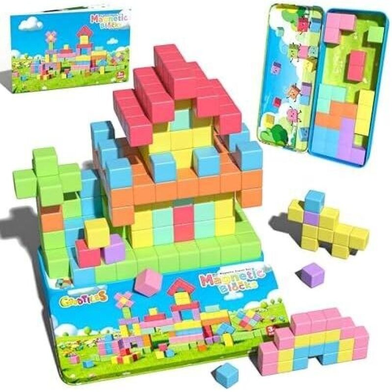 Magnetic Building Blocks for Kids - 64% Discount
